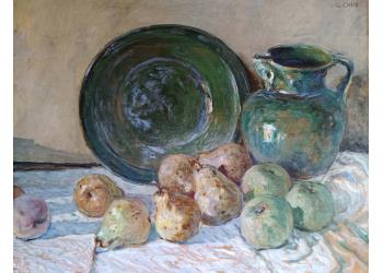 Composizione con pere e mele Composizione con pere e mele